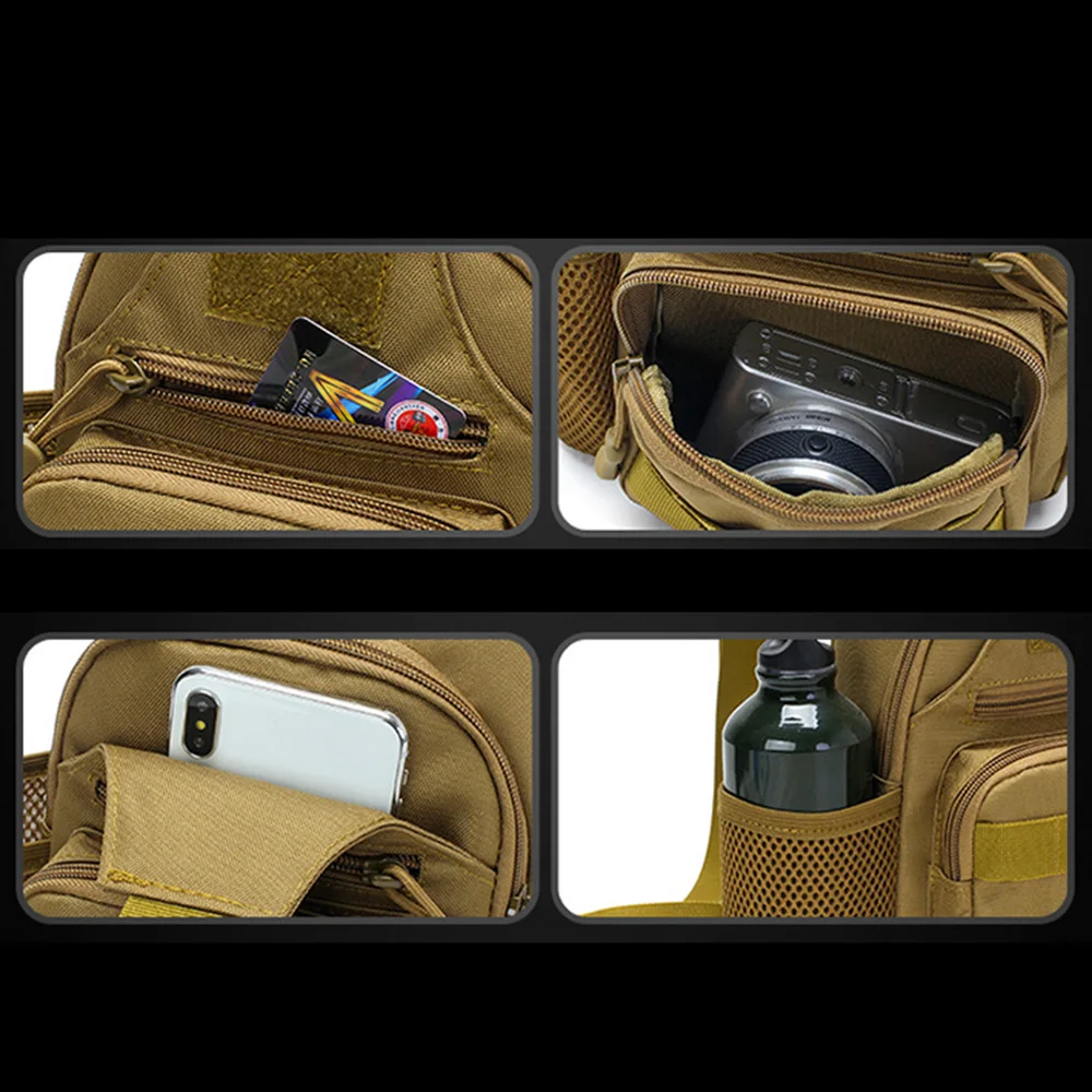 Военная Тактическая Сумка через плечо с USB портом для зарядки|Сумки охоты| |