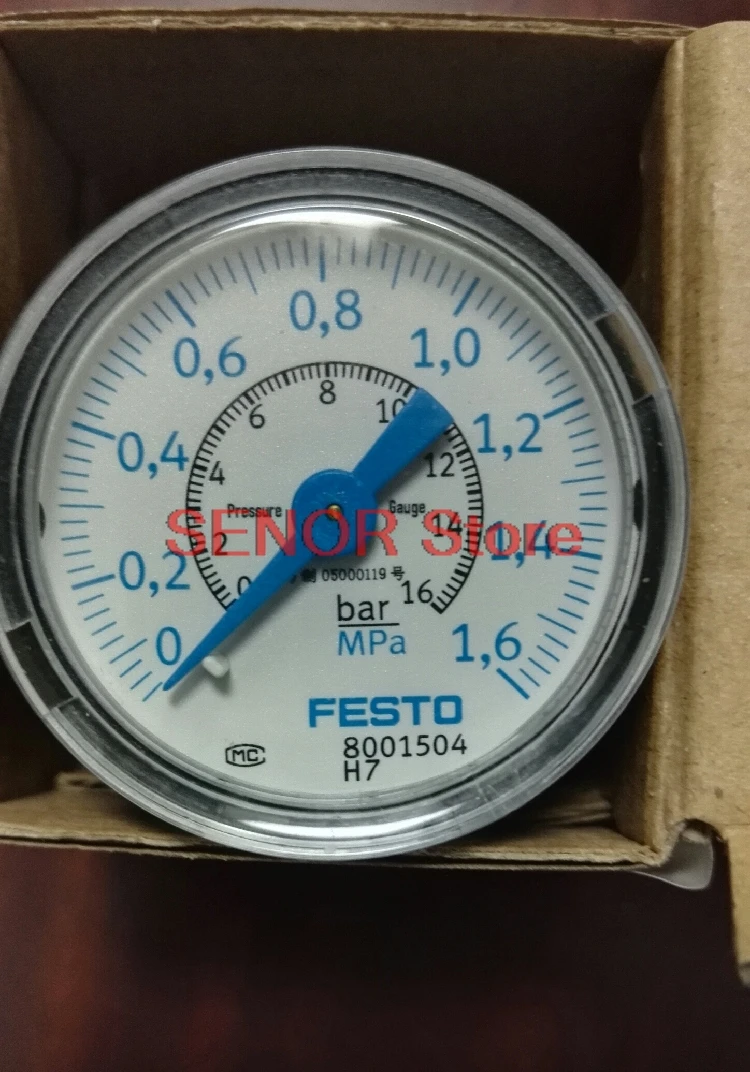 

Brand new original pressure gauge PAGN-40-1,6M-G18 8001504