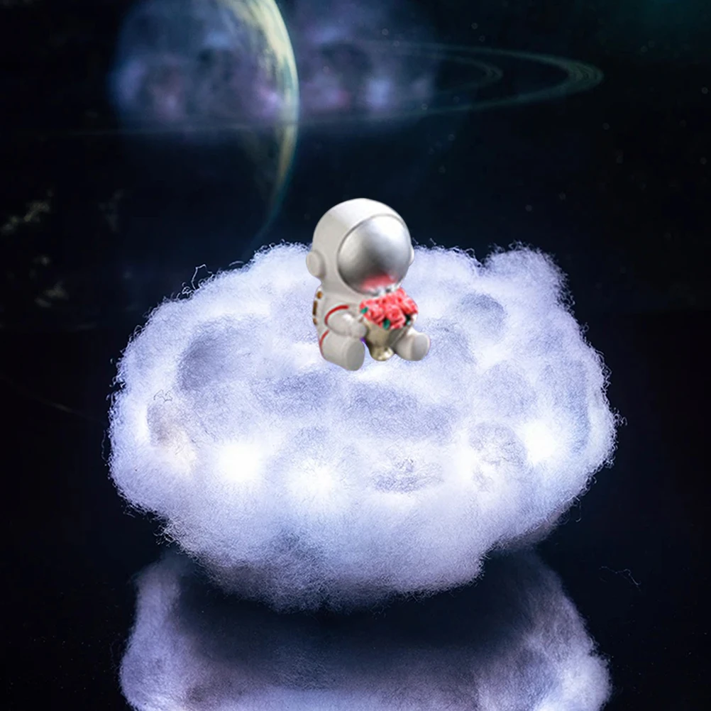 

LED Colorful Clouds Astronaut Lamp With Rainbow Effect Astronaut Night Light Children'S Night Lights Kids Creative Birthday Gift