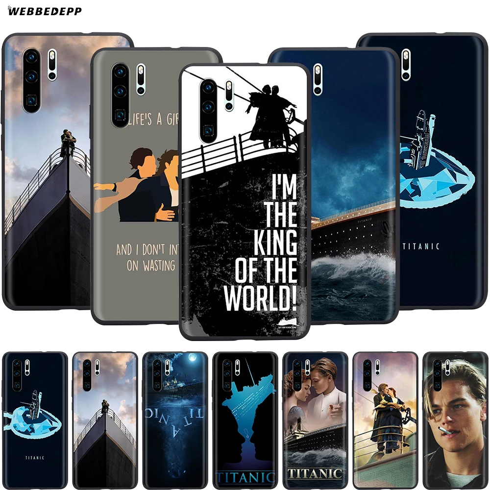 Webbedepp чехол с изображением фильма Титаник для Huawei Honor 6A 7A 7C 7X 8 8X 8C 9 9X 10 20 Lite Pro Note