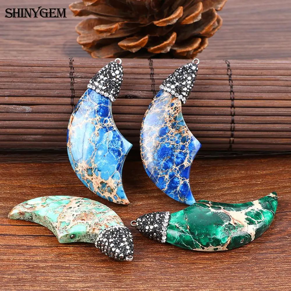 Ретро полудрагоценный камень старинный нож викинга морской осадочный ожерелье