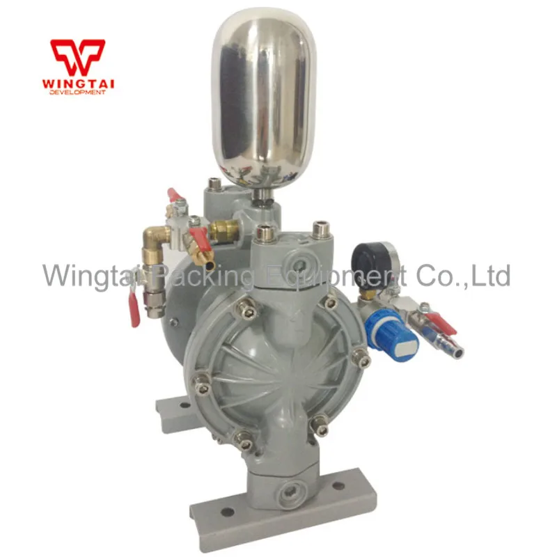 Двухсторонний пневматический диафрагменный ПТФЭ насос для печатной машины