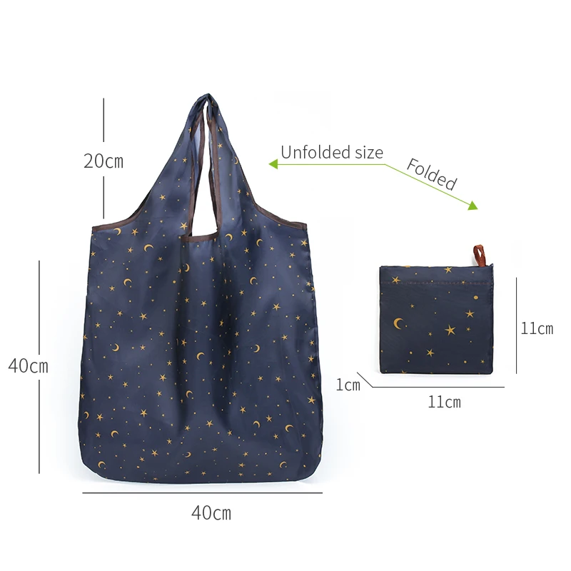 

Large Washable Shopping Bag Heavy Shopping Eco-Friendly Ripstop Reusable Handbags Duty Totes Foldable Grocery Cloth Bags