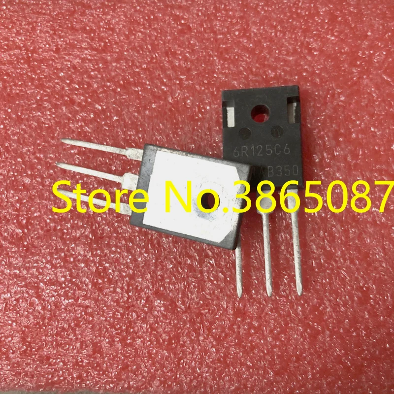 Оригинальный Новый МОП транзистор 6R125 6R125P IPW60R125CP или 6R125C6 TO 247 N CHANNEL SI трубка 20