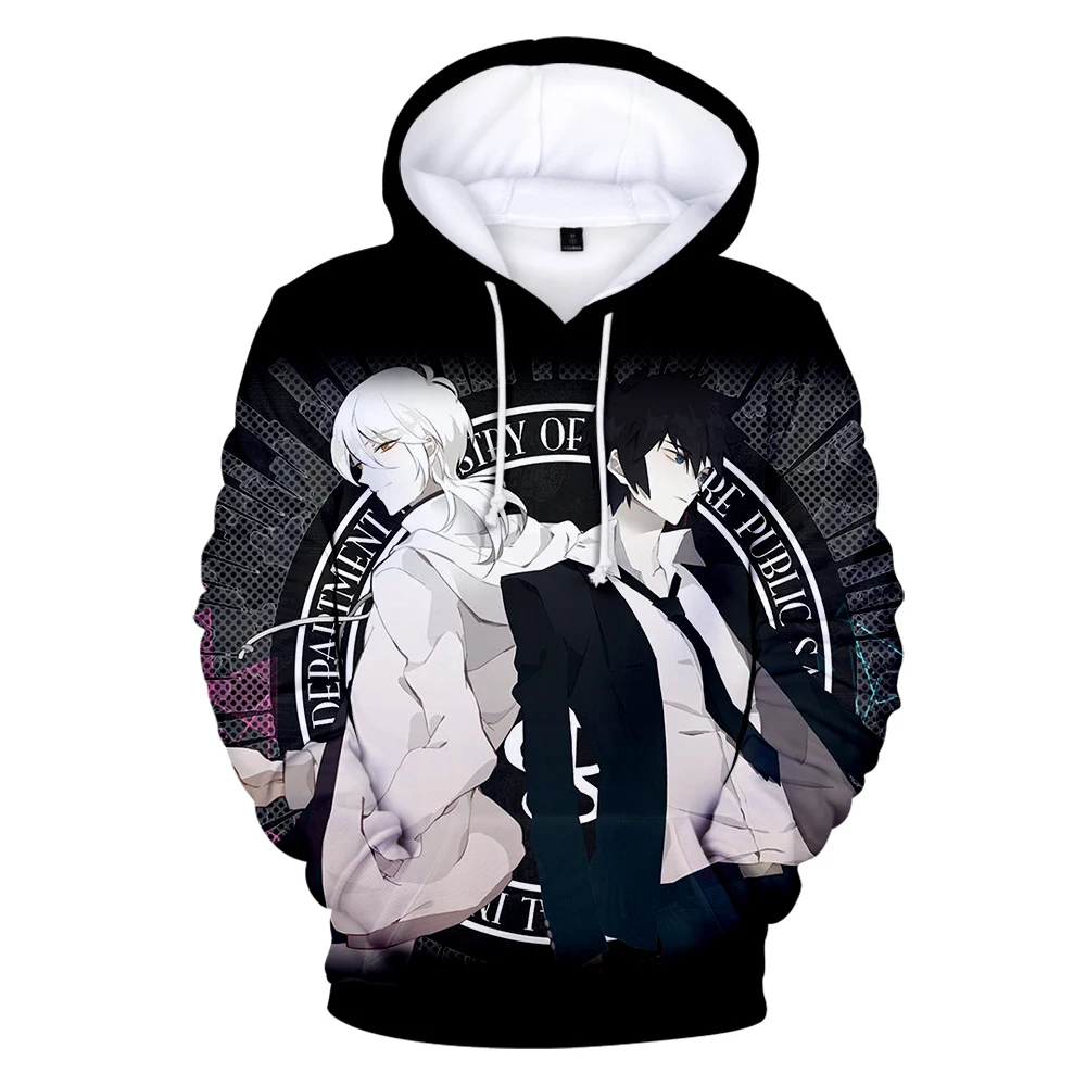 

New Kawaii Psycho-Pass Hoodies Sweatshirts Harajuku Long Sleeve Clothes Psycho-Pass hoodie Men/Women All-match Novelty Clothes