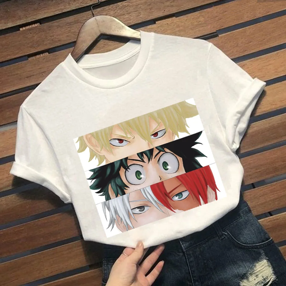 

Женская футболка с короткими рукавами My Hero academic Deku Eyes
