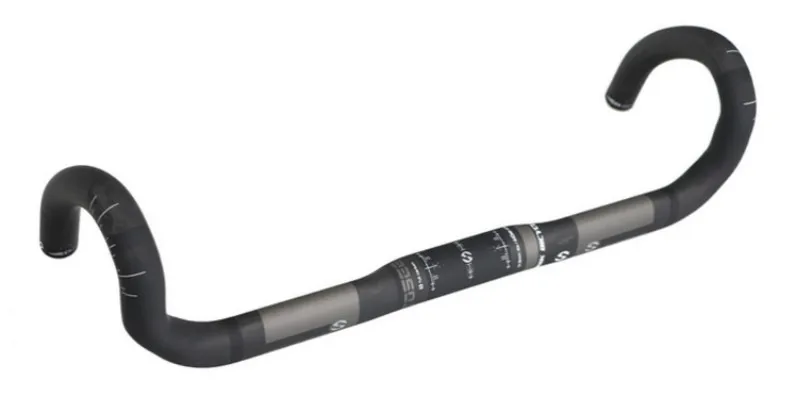 TOSEEK полный углеродное волокно для велосипеда Руль дорожный мотоцикл руль