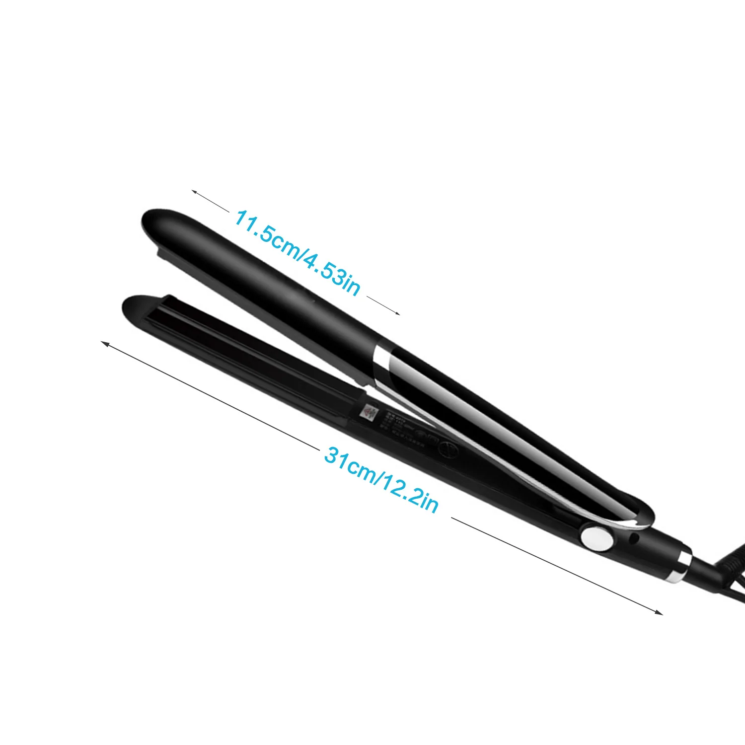 

Professional Hair Straightener Hair Curler Flat Irons Negative Ion Infrared Waves Led Display Temperature Hair Straighting