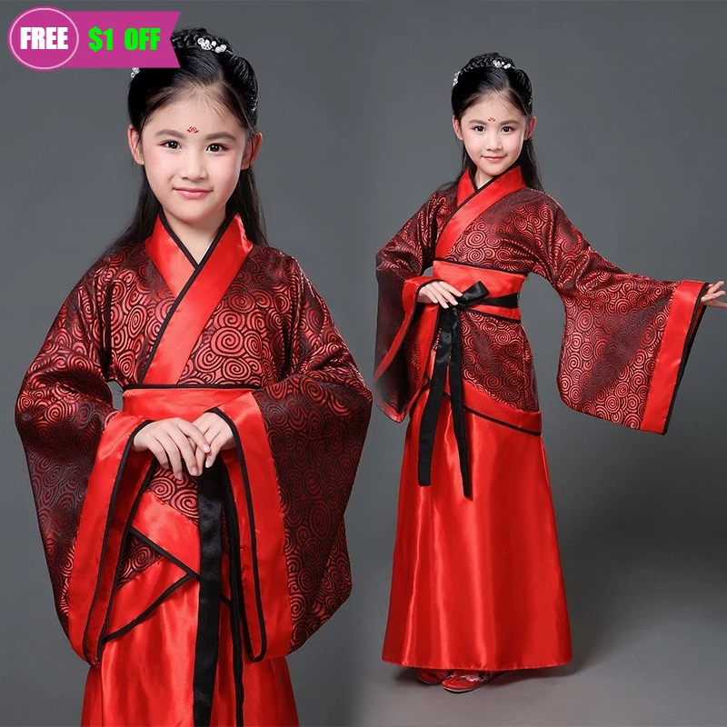 Китайская женская одежда винтажная для девочек карнавальный новогодний костюм