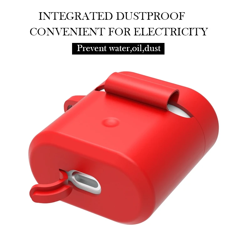 

Silicone Earphone Case No Hang Buckle Protective Sleeve Cover For Huawei FlyPods Earphones Box