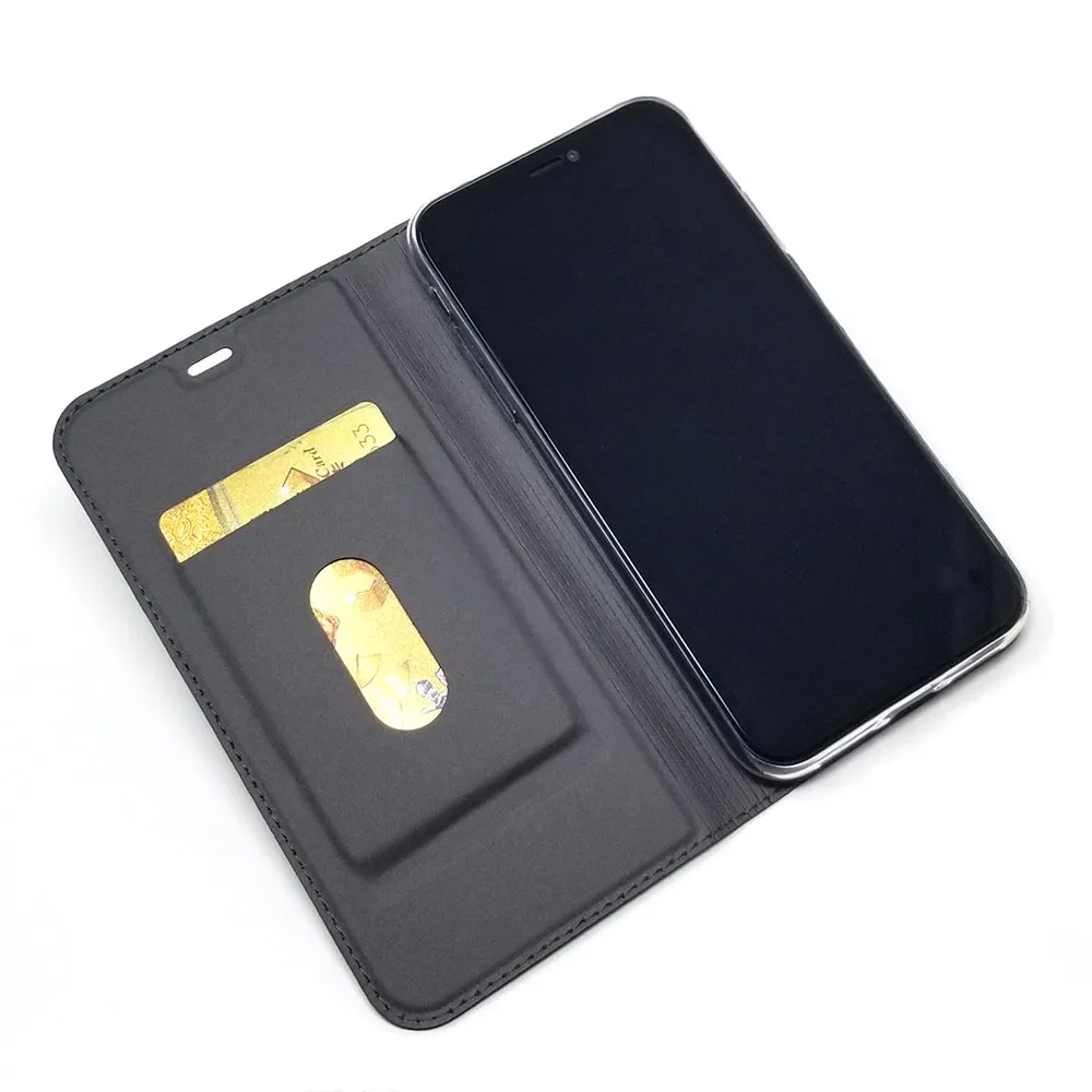 Plain Case For Huawei Honor 10i 9C 9A 30S 9S 9X 20 Pro 10 Lite 20S 8A 8S Prime 8X Magnetic Ultra Thin Leather Flip Book | Мобильные