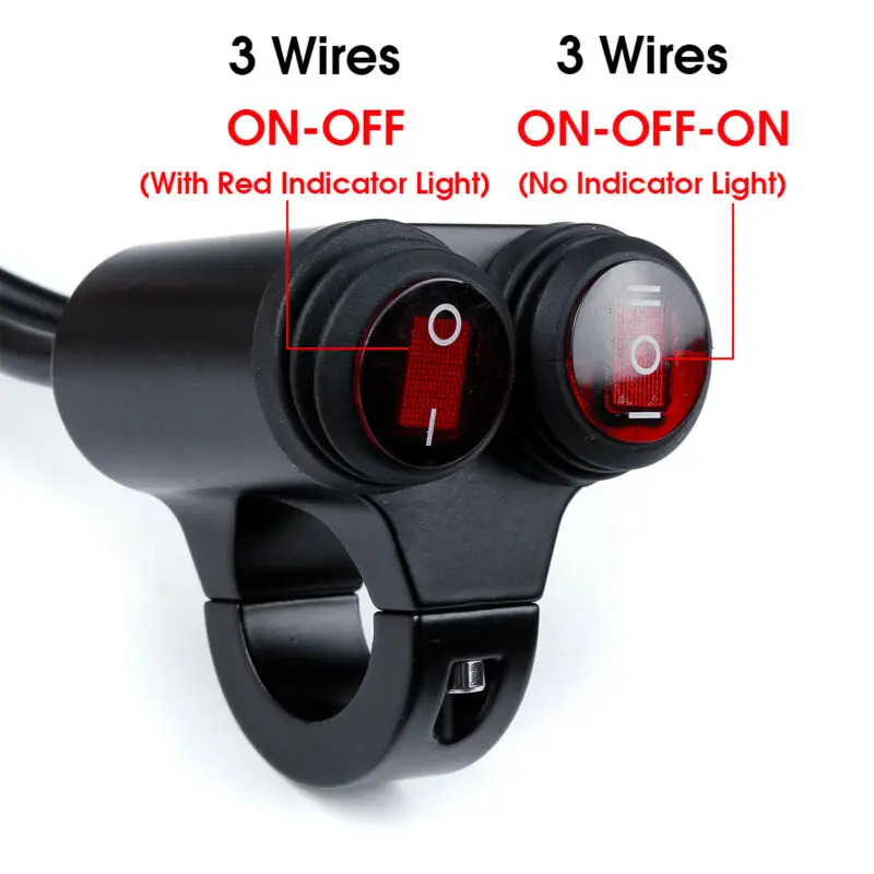 

22mm Motorcycle Switch 7/8Inch Motorcycle ATV Control Switch Headlight