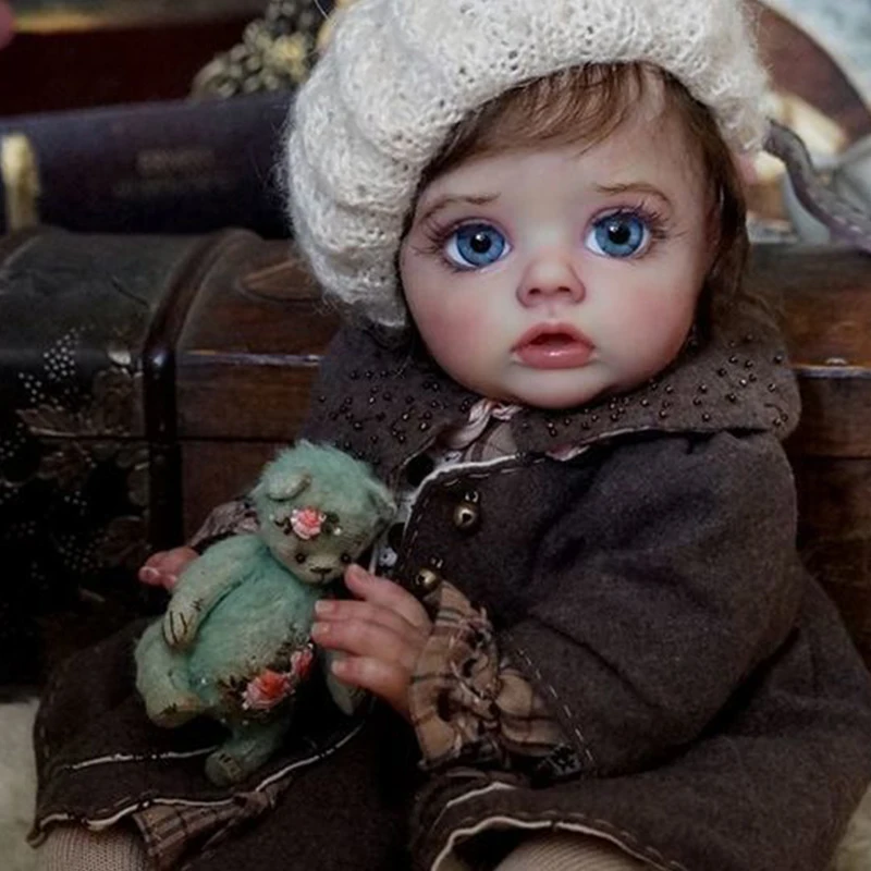 

Кукла-младенец Reborn, 12 дюймов, виниловая, Неокрашенная, пустая