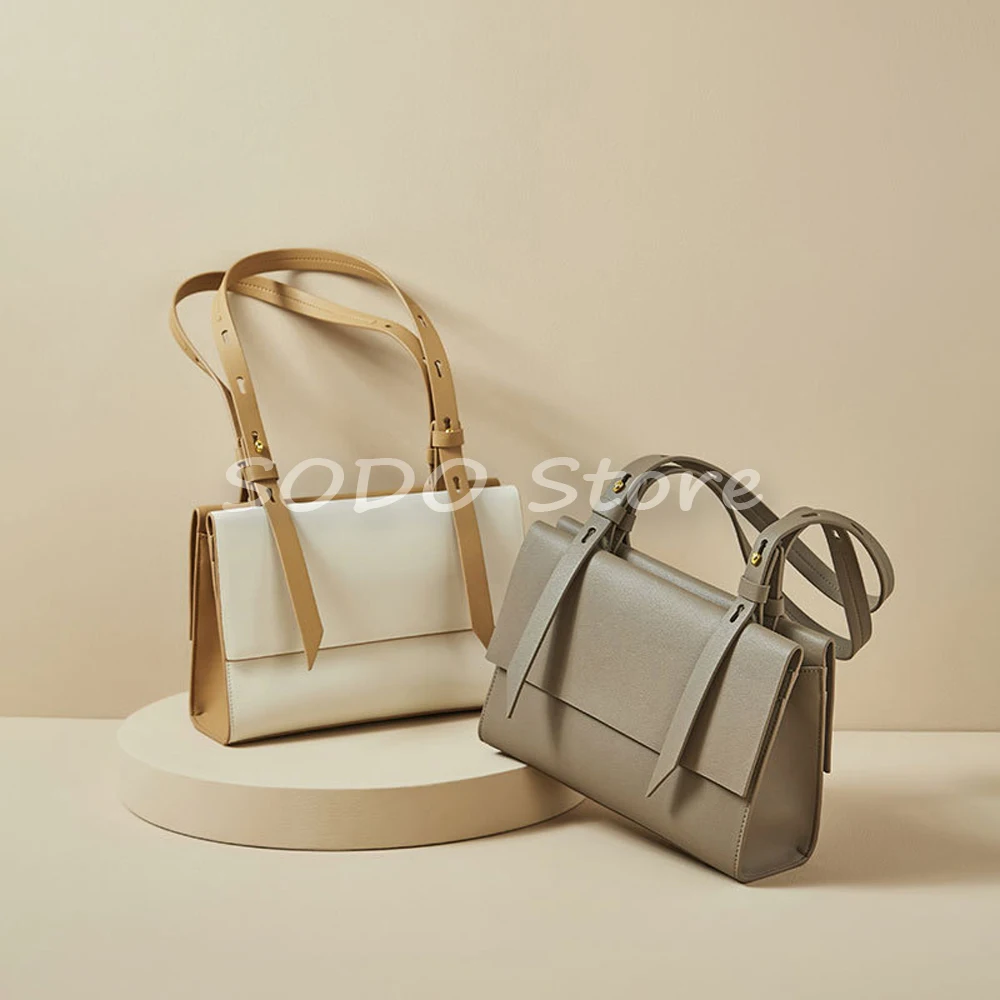 

2021 New Collection Original Niche Design Women's Bag Fashion Color Contrast Portable Small Square Bag Korean Tote Bag