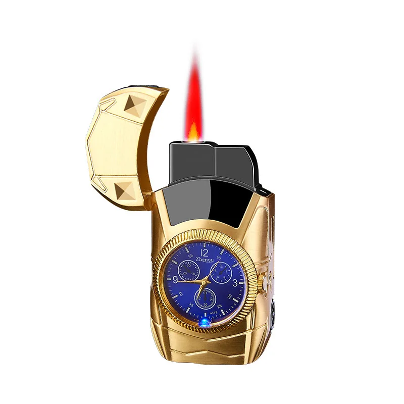 

Creative Sports Car Styling Red Flame Windproof Metal Lighter Portable Inflatable Lighter Cigarette Accessoried Gadgets for Men