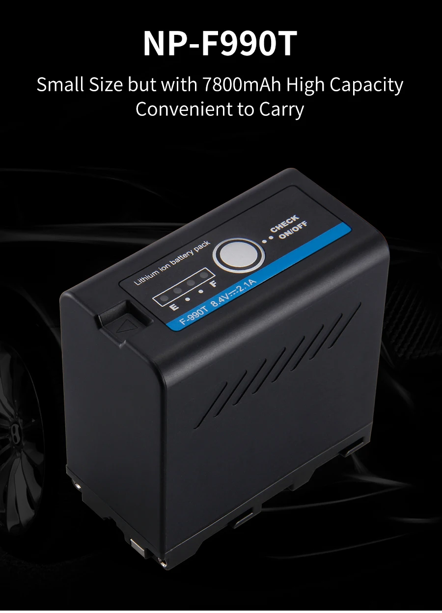 Mamen 7800mAh NP-F990T NP F990T NPF990T перезаряжаемый цифровой аккумулятор для аккумуляторов камеры sony, мобильного телефона, кольцевого света