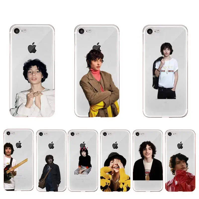 YNDFCNB Finn Wolfhard чехол для телефона iPhone X XS MAX 6 6s 7 7plus 8 8Plus 5 5S SE 2020 XR 11 11pro max прозрачный
