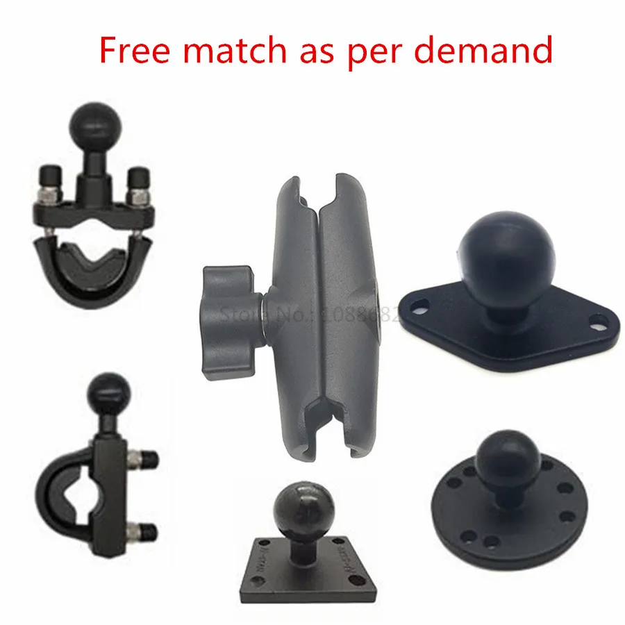 Комплект для фотосъемки алюминиевое крепление на руль мотоцикла двойной