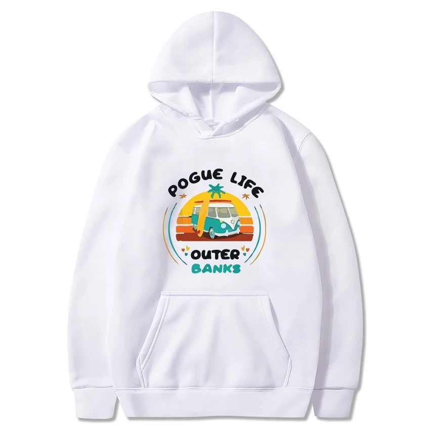 

Повседневная Толстовка с капюшоном с рисунком внешних банков