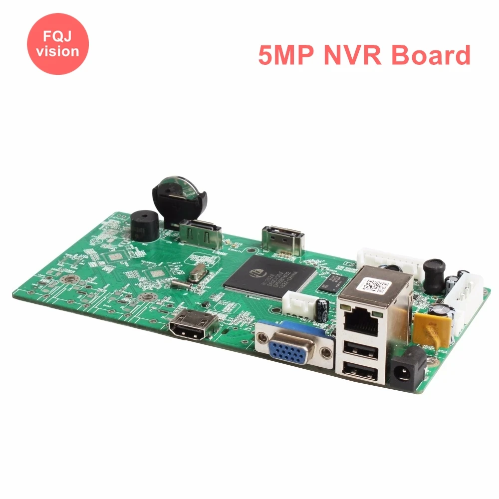 

H.265 32CH 5MP NVR Board ONVIF Security Network Video Recorder Mother Board Module Xmeye APP Motion Detection for 2MP 5MP IP Cam