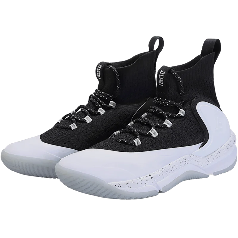 

Freetie Yukong basketball shoes men's new 21 year flying fabric cushioning breathable high top anti slip shoes field boots