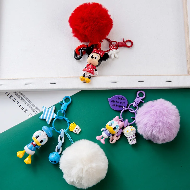 Микки Маус шарик с изображением Минни топ брелки для ключей сумка Подвеска