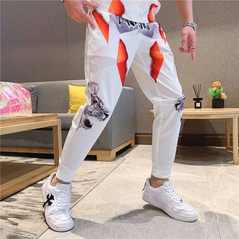 

European station 2021 summer new fashion brand European goods printing short sleeve suit men's sports quick dry cardigan zipper