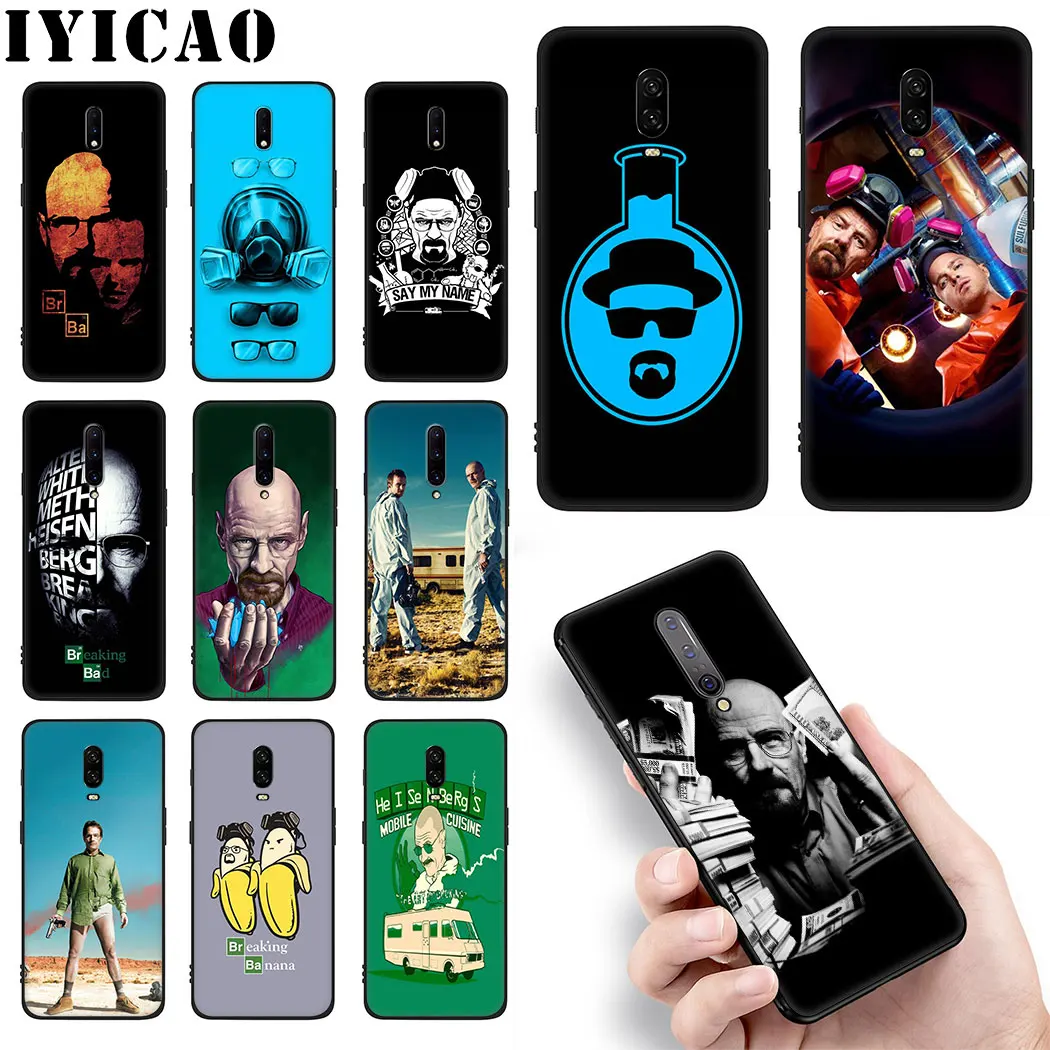 Чехол с принтом во все тяжкие ТВ серии черный мягкий силиконовый чехол для OnePlus 5/5