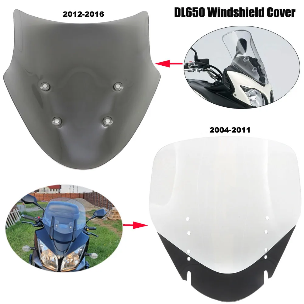 for suzuki vstrom v strom dl650 dl1000 dl 650 1000 new motorcycle windscreen windshield wind deflector protector shield screen free global shipping