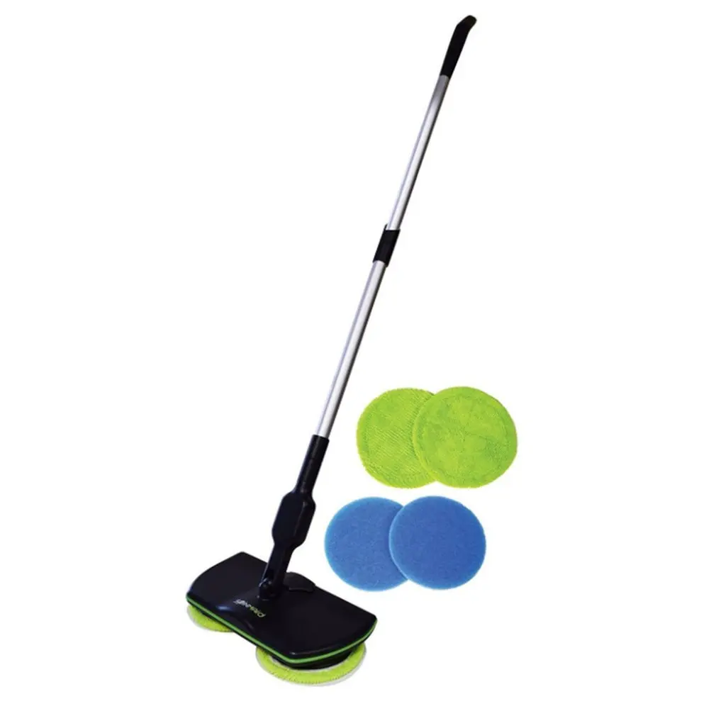 

Бытовая Беспроводная электрическая швабра с ручным нажимом, швабра из микрофибры, автоматическая швабра, перезаряжаемая Швабра для уборки ...