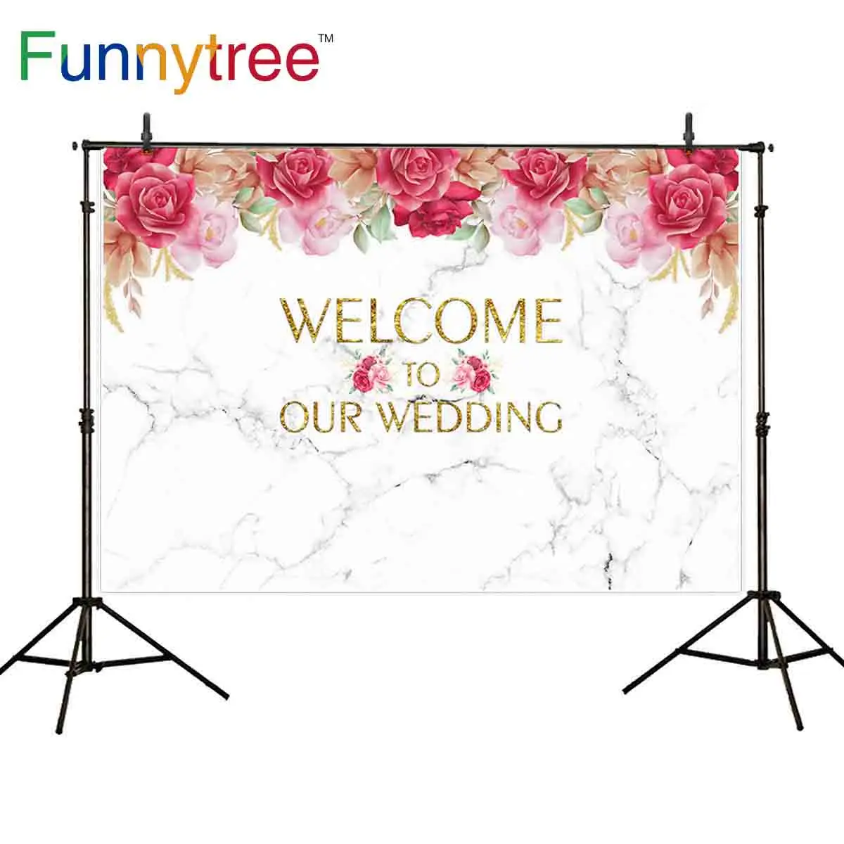 Funnytree фотостудия фото фон мраморная текстура свадебный душ цветок Свадебная