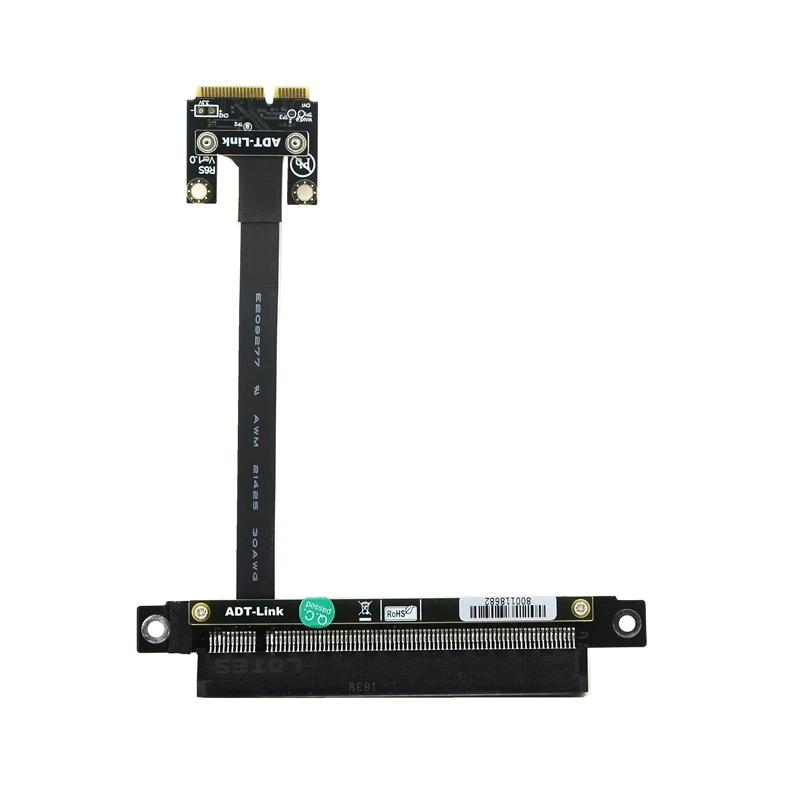 Переходник Mini PCI-e mPCIe WAN Wi-Fi на PCIe x16 PCI-E 16x ленточный кабель Gen3.0 Mini-PCIe pci e для