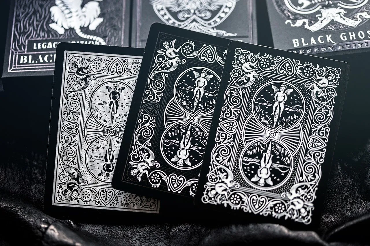 Велосипед черный тигр/Призрак наследие издание игральные карты Ellusionist тень
