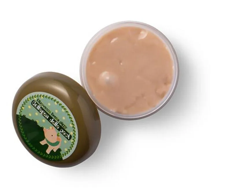 Маска из пузырьковой глины Milky Piggy коллаген Jella пакет Аква Осветляющая Маска Корейская маска для лица