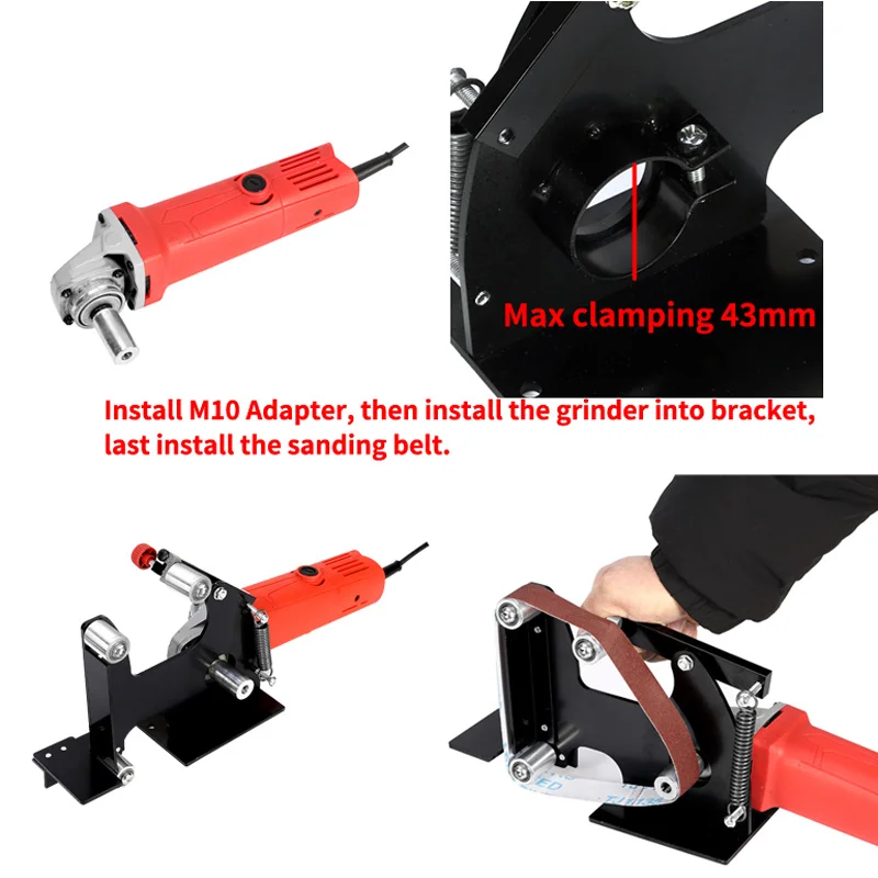 M14 резьба 1 Набор сделай сам угловая шлифовальная машина ремень питания насадка