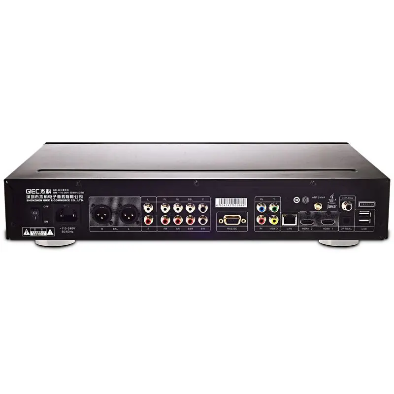 

GIEC BDP-G4390 4K 3d Blu-ray player HD hard disk player DVD player 3D hard drive one machine