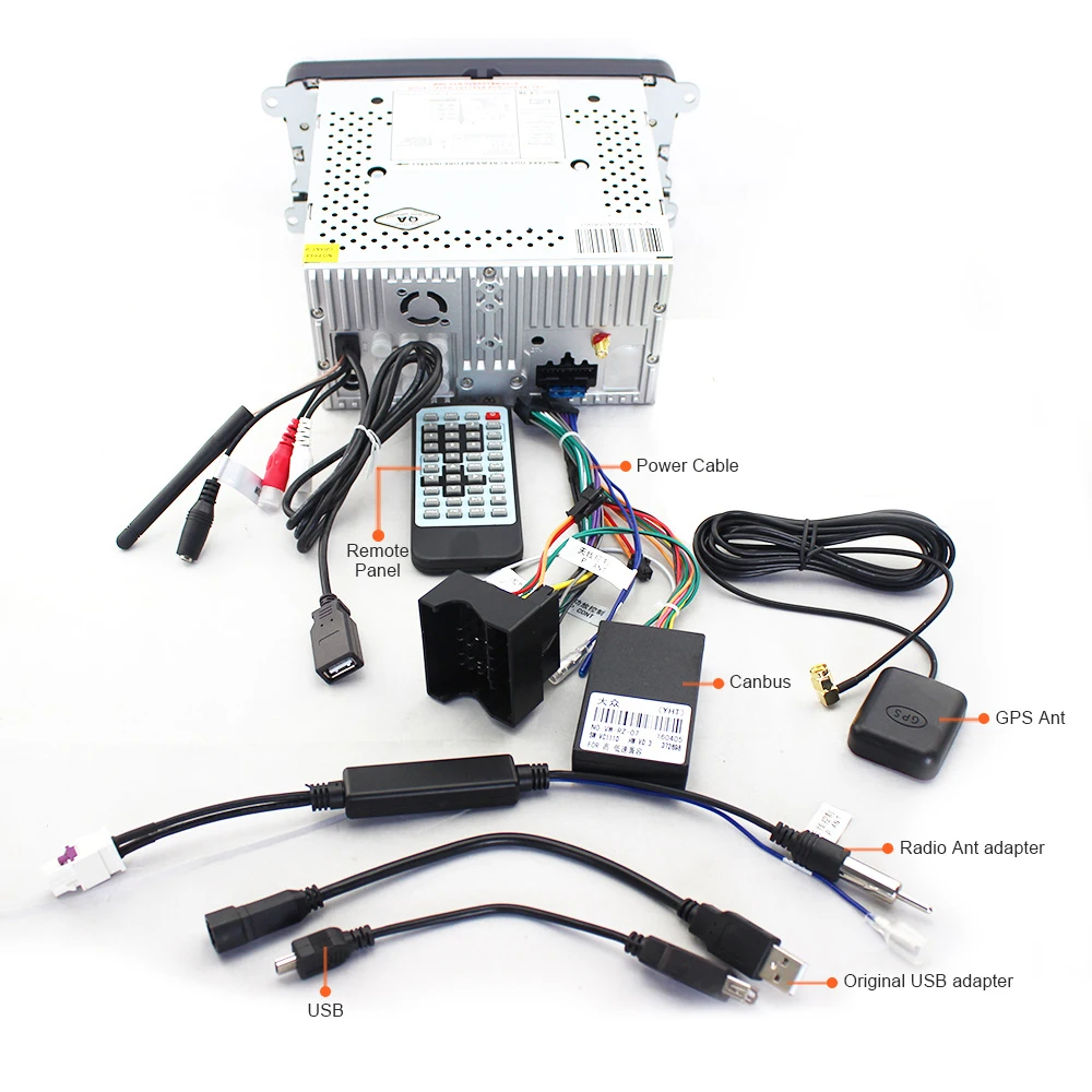 Eunavi 2 din 7 ''TDA7851 Android 8 1 Автомобильный dvd радио gps для Volkswagen VW Skoda POLO PASSAT B6 CC TIGUAN GOLF 5