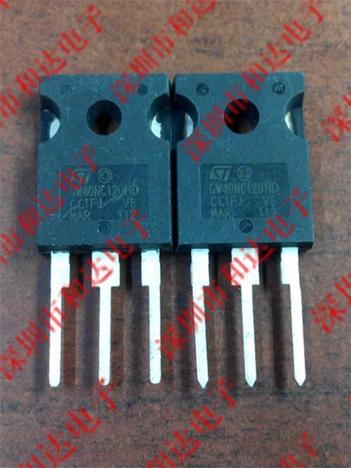 

5 шт. STGW40NC120HD TO-247