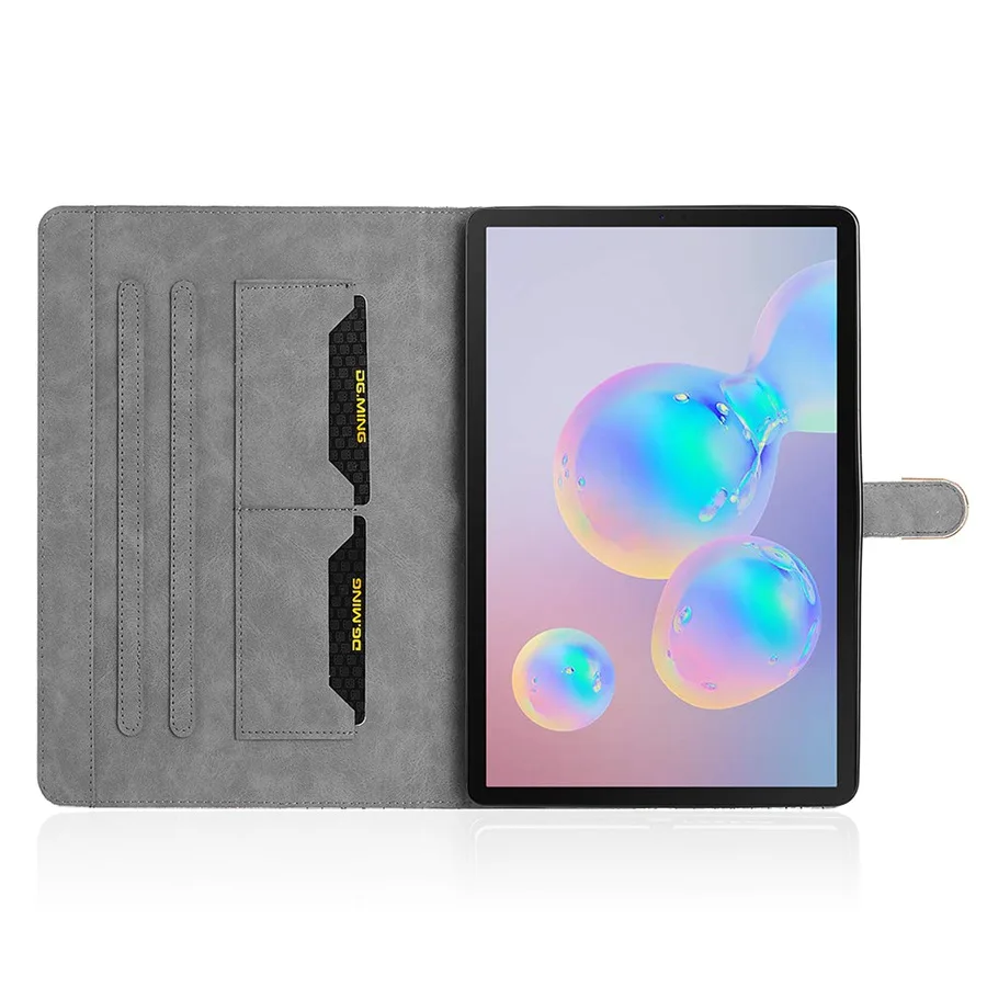 

For Samsung Galaxy tab S6 T860 10.5 inch Cover Bling Glitter Smart leather Stand Tablets wallet Case for Galaxy tab S6 +Film