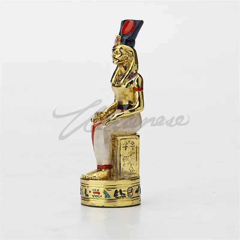 

EGYPT CLEOPATRA CHESS ART SCULPTURE CLEOPATRA FIGURINE RESIN CRAFTS ABSTRACT FIGURE STATUE CREATIVE HOME DECORATION R4932