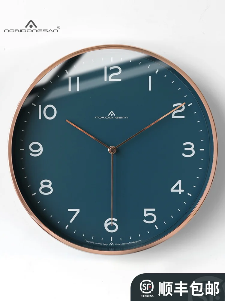 

Luxury Living Room Wall Clock Europe Style Vintage Silent Digital Wall Clock Modern Design Nordic Reloj De Pared Room Decoration