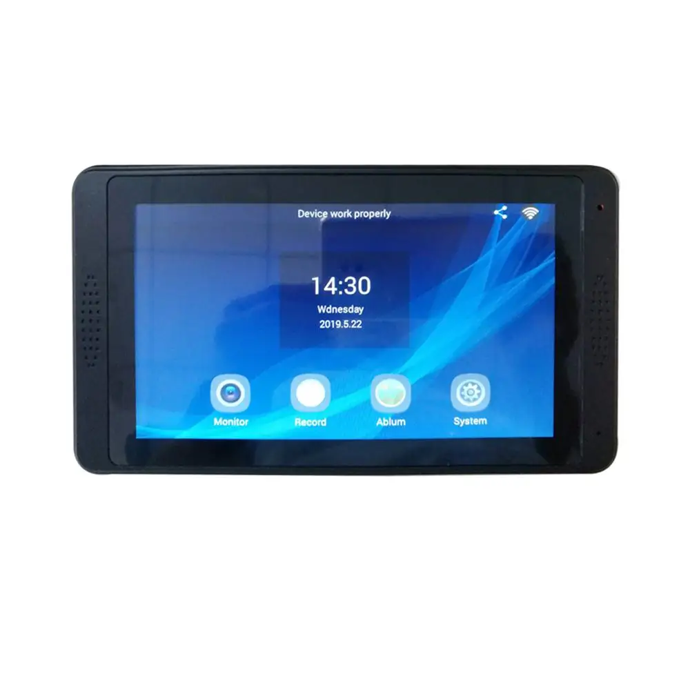 RFID пароль 7 дюймов lcd Wifi беспроводной видео домофон с камерой приложение