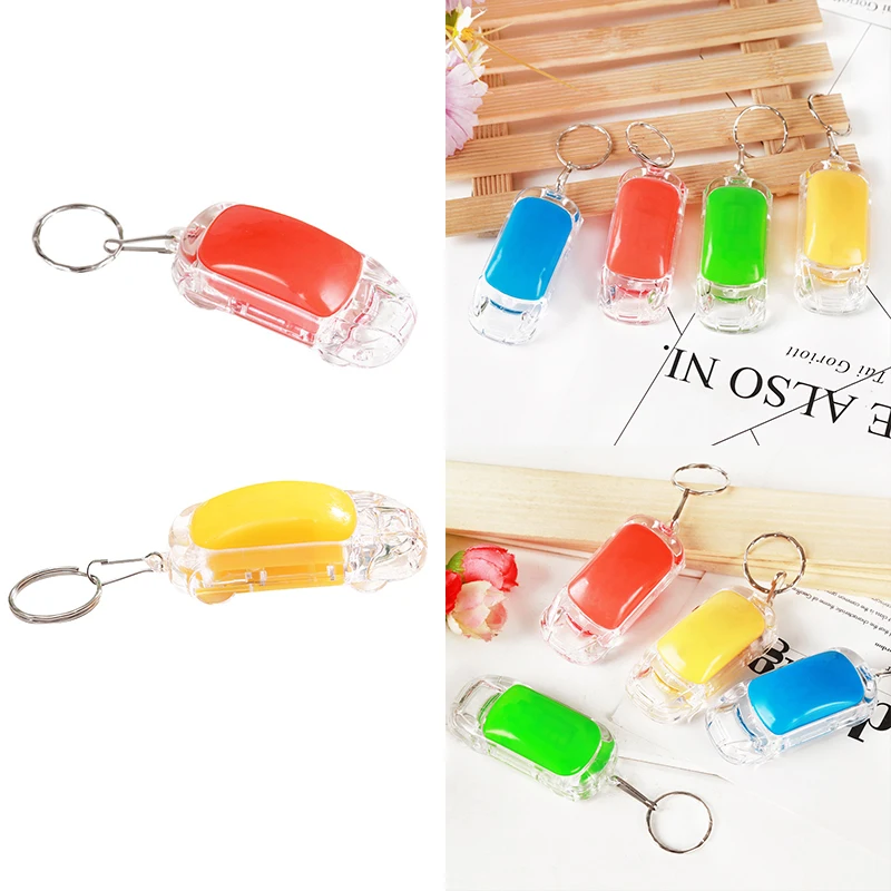 Автомобильный светильник маленький игрушечный автомобиль с кольцом для ключей