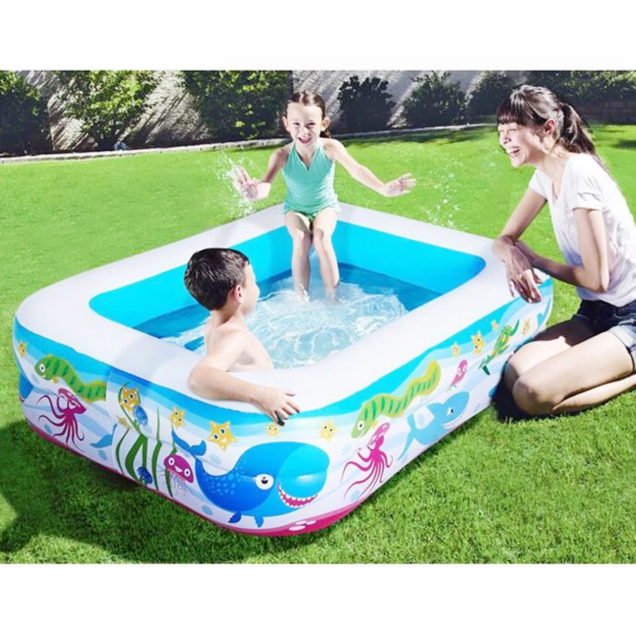 Детский надувной бассейн высококачественный детский для дома большой размер - Фото №1