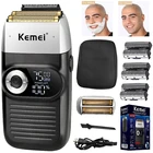 Аккумуляторная бритва для бороды 2 в 1 с USB-портом