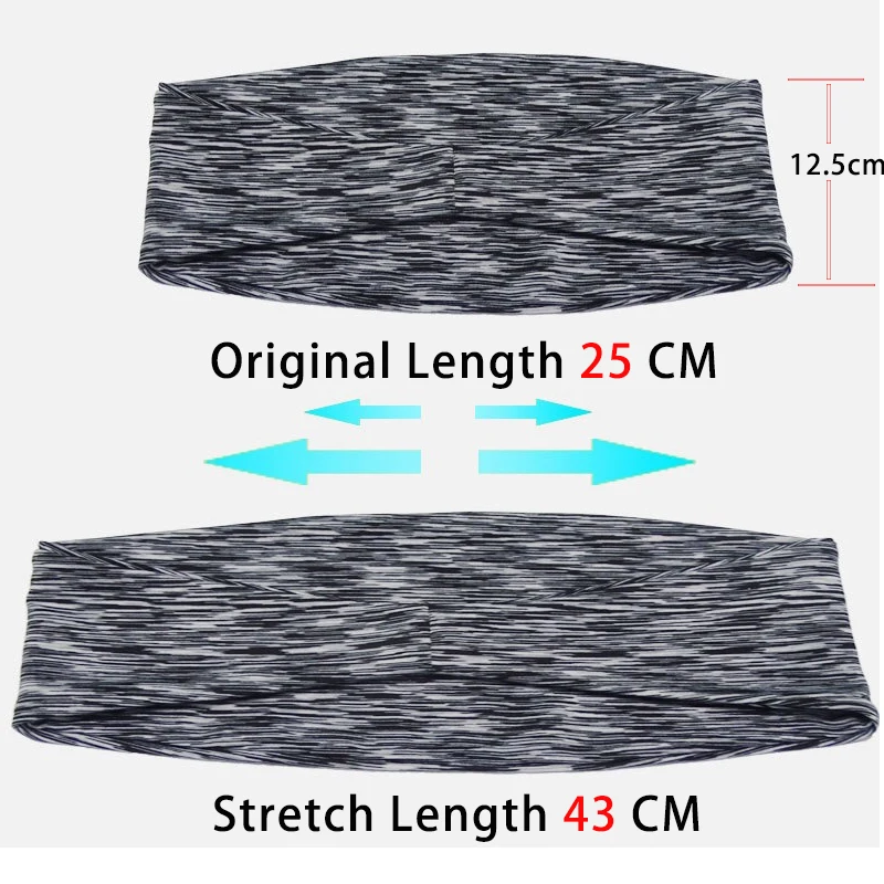 Женская/Мужская эластичная повязка для йоги спортивный Напульсник бега