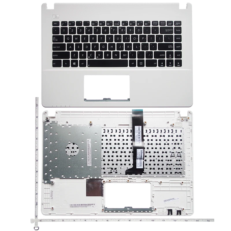 Новая американская клавиатура для Asus X450CC X450L X450 X450C X450LA X450CA X450CP чехол ноутбука с