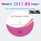 Последняя версия 2017.R3 с генератором ключей на программном обеспечении DVD link поддерживает функции ISS для delicht для автомобиля, грузовика