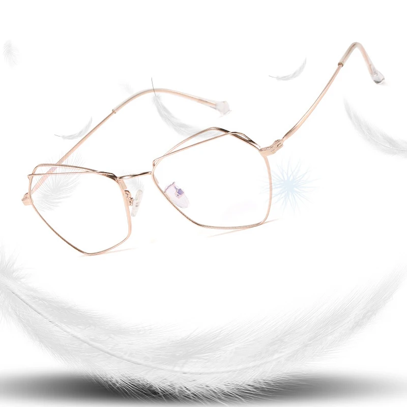 

OLNYLO Retro Round Rays Transparent Glasses Frames Men Women Glasses Vintage Optical Eyeglasses Frames Ladies Retro Eyewear