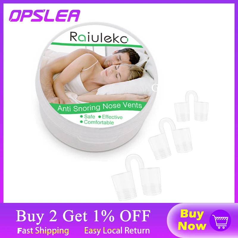 Мини силиконовый Анти Храп апноэ назальный расширитель стоп храп зажимы для носа